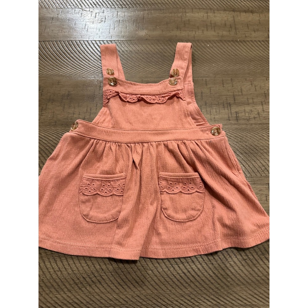 Nicole Miller NY‎ Baby Girl Dusty Rose Corduroy Jumper Dress - 12M